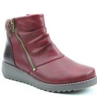 Load image into Gallery viewer, Perry Boot - Ruby - Heavenly Feet
