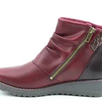Load image into Gallery viewer, Perry Boot - Ruby - Heavenly Feet