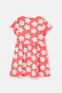 Marnie Dress - Coral - Little Lighthouse