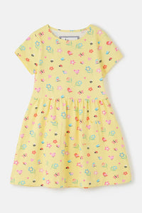 Marnie Dress - Spring Yellow - Little Lighthouse