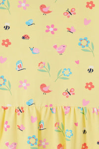 Marnie Dress - Spring Yellow - Little Lighthouse