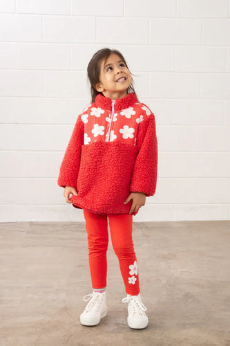 Cassie Fleece - Coral - Little Lighthouse