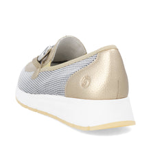 Load image into Gallery viewer, D2G02-90 - Loafer with Buckle Detail - Gold - Remonte