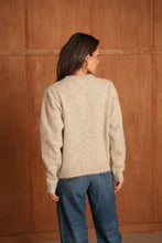 Load image into Gallery viewer, Beige Floral Jumper
