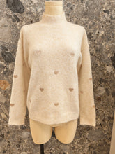 Load image into Gallery viewer, Cream Jumper with Heart Detail - Milos
