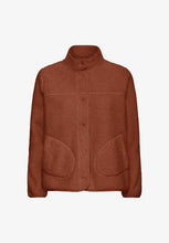 Load image into Gallery viewer, Burnt Orange Fleece Jacket - B.Young