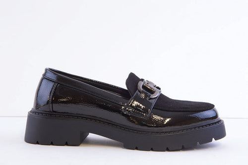 Chantel Black Loafer - Millie & Co