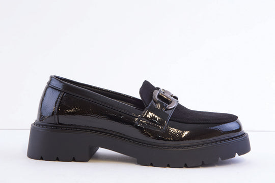 Chantel Black Loafer - Millie & Co