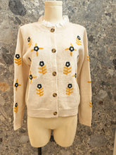 Load image into Gallery viewer, Yellow Floral Print Cardigan - Milo’s
