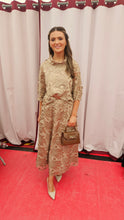 Load image into Gallery viewer, Gold Blouse with Floral Detail  - Noen