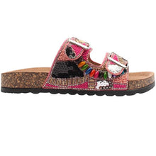 Load image into Gallery viewer, Jess - Fuchsia Slider - Heavenly Feet