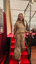 Load image into Gallery viewer, Gold Blouse with Floral Detail  - Noen