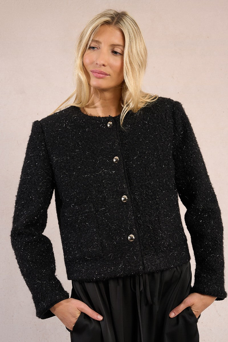Textured Box Jacket - Molly Bracken