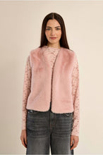 Load image into Gallery viewer, Pink Woven Sleeveless Jacket - Molly Bracken