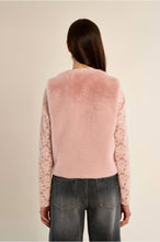 Load image into Gallery viewer, Pink Woven Sleeveless Jacket - Molly Bracken