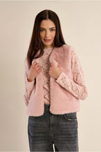 Load image into Gallery viewer, Pink Woven Sleeveless Jacket - Molly Bracken