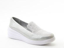Load image into Gallery viewer, Charly Loafer - Silver - Heavenly Feet