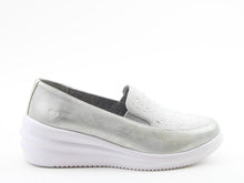 Load image into Gallery viewer, Charly Loafer - Silver - Heavenly Feet