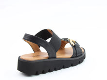 Load image into Gallery viewer, Lulu2 Sandal - Black - Heavenly Feet