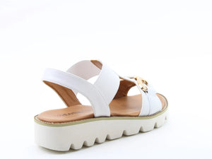 Lulu2 Sandal - White - Heavenly Feet