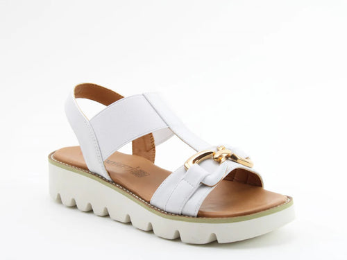 Lulu2 Sandal - White - Heavenly Feet