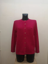 Load image into Gallery viewer, SV346- Crayola Pink Button Cardigan - Castle