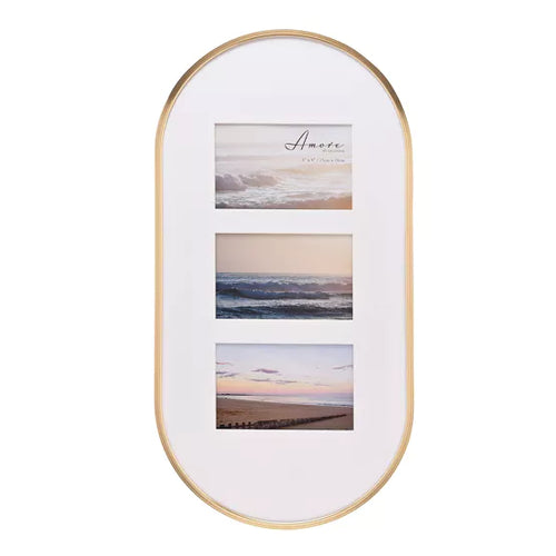 1210 - Oval Cold Collage Frame 4