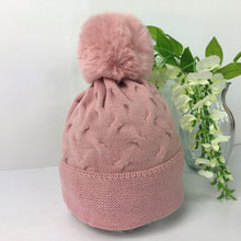 Load image into Gallery viewer, 022-PomPom Hat- Pink