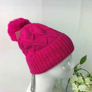 034-PomPom Hat-Pink