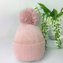 Load image into Gallery viewer, 040-PomPom Hat-Pink