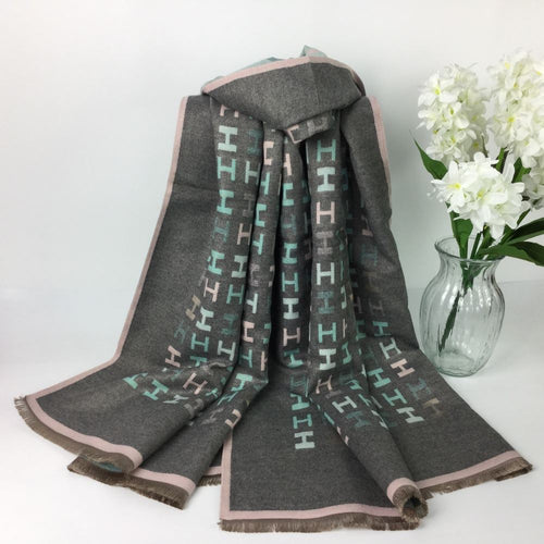 210-H Scarf-Grey