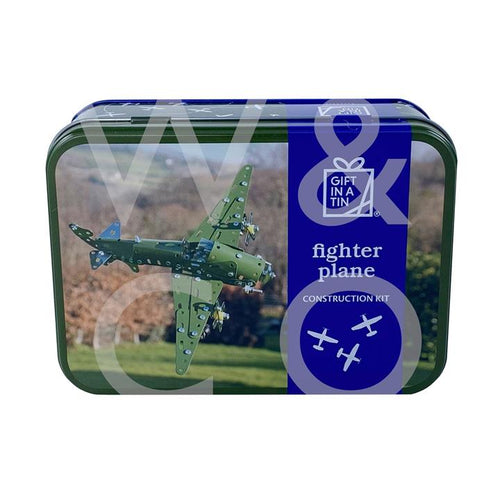 101317 Gift in a Tin- Fighter Plane Construction Kit
