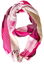 Load image into Gallery viewer, 572090- Pink Print Loop Scarf - Street One