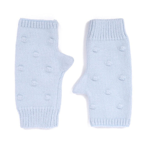 4001802- Fingerless Gloves- Blue- Zelly