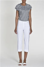 Load image into Gallery viewer, Robell Marie Crop Trousers- White