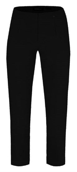 52550- Black Lena 3/4 Trousers- Robell