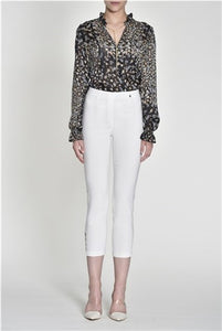 52550 -Cream Lena 3/4 Trousers-  Robell