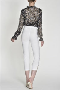 52550 -Cream Lena 3/4 Trousers-  Robell