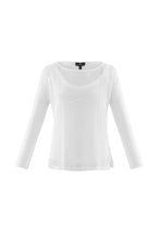 Load image into Gallery viewer, 6052 Marble Jumper with Vest Top - White