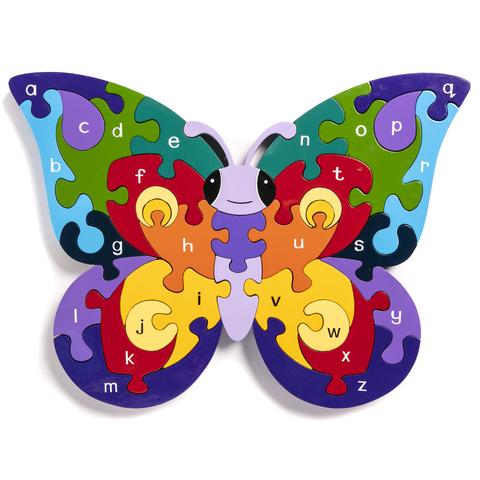 ALPHABET BUTTERFLY JIGSAW PUZZLE