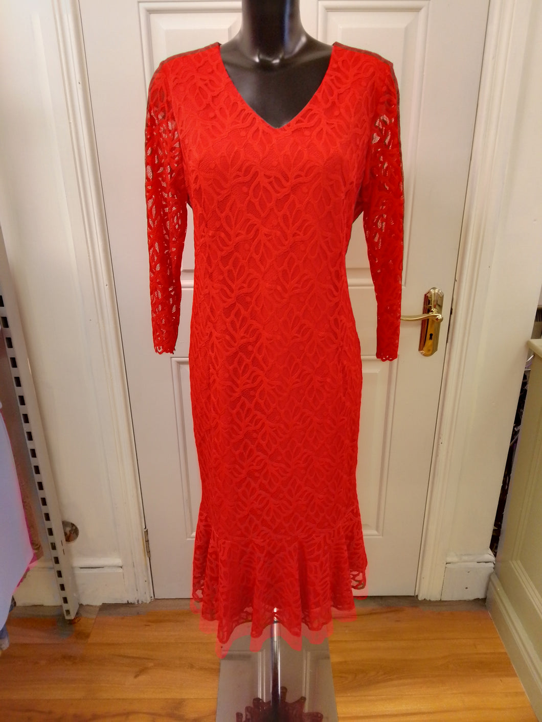 Via Veneto dress - Red