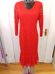 Via Veneto dress - Red