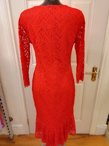 Via Veneto dress - Red