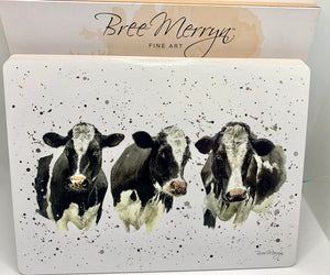 'Not Amoosed' Cow Placemats Set of 4