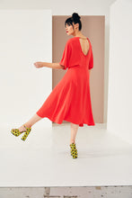 Load image into Gallery viewer, 23138- Kate Cooper Swing Dress w/ Chain Detail