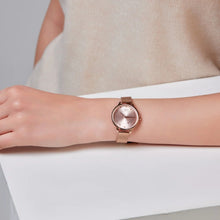 Load image into Gallery viewer, Milena Rose Gold Mesh Band Watch- Knight &amp; Day Jewellery