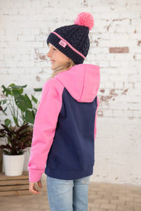 Pink Tractor Hoody - Little Lighthouse