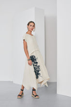 Load image into Gallery viewer, 169 Dress with Placement Print Skirt- Naya
