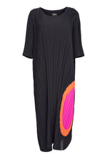 Load image into Gallery viewer, 109- Pleated Dress w/ Colour Circles- Ora