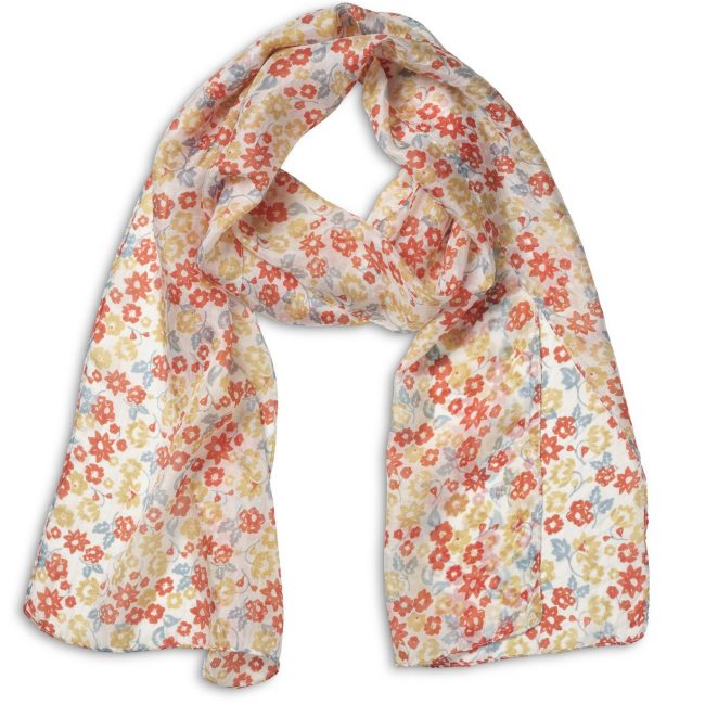 Perazzo Red Silk Scarf -Quintessential